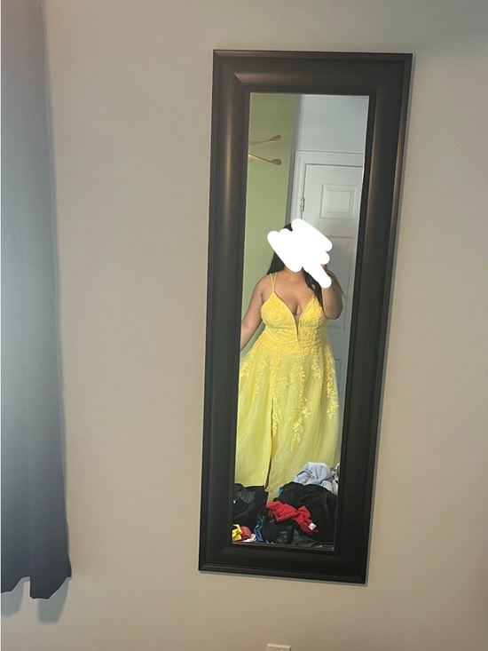 Yellow Prom Dress - Picture 3 of 3